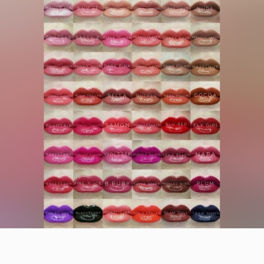 LipSense Lipstick Collection         Vibrant and Diverse Shades